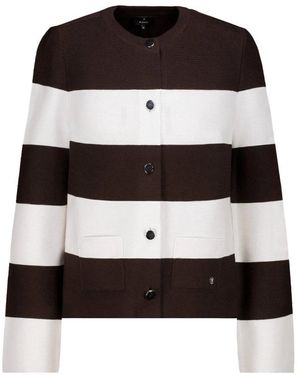 Monari Vest Lm Strickjacke - Bruin