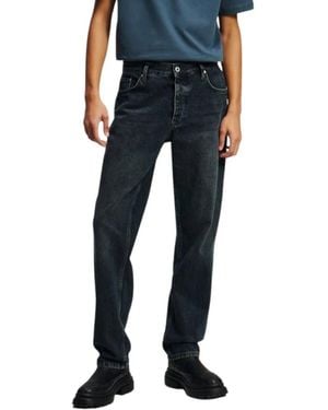 KARL LAGERFELD Straight Fit Jeans - Black