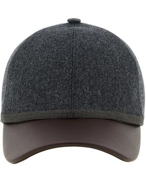 Brunello Cucinelli Baseball Cap - Grijs