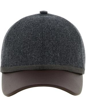 Brunello Cucinelli Baseball Cap - Grau