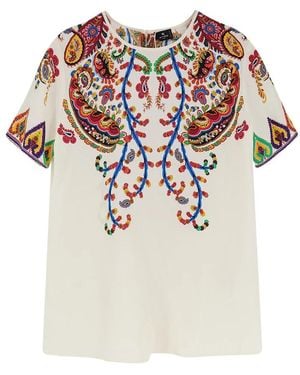 Etro T-Shirts - White