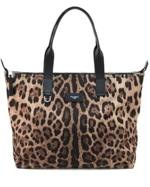 Dolce & Gabbana Tote Bags - Marrone