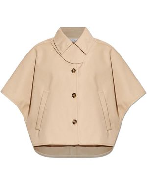Max Mara Paggio Poncho - Naturel