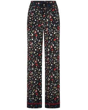 RED Valentino Wide Trousers - Black