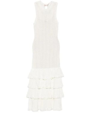 Twinset Midi Dresses - White
