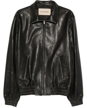 Valentino Bomber Jassen - Zwart