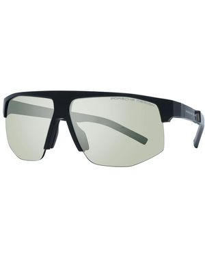 Porsche Design Occhiali da sole sportivi neri da lente verde - Nero