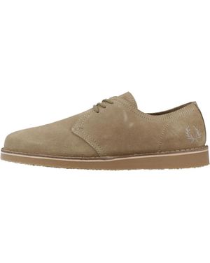 Fred Perry Laced Shoes - Marrone