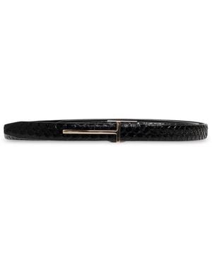Tom Ford Ledergürtel - Schwarz
