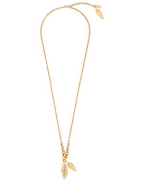 Chloé Accessoires ,Geel ,Corn Hanger Ketting - Metallic