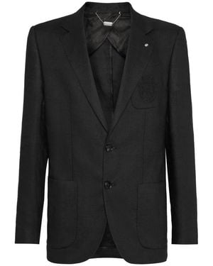 Billionaire Linnen Blazer - Zwart
