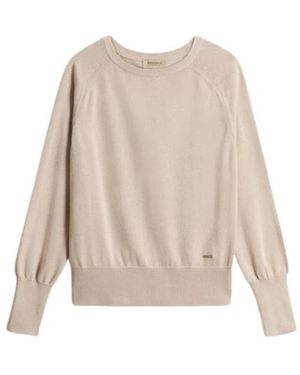 Woolrich Round-Neck Knitwear - Neutre