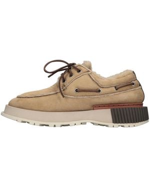 Buttero Laced Shoes - Natural