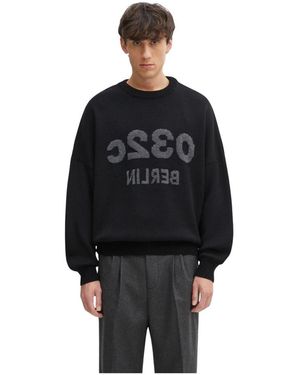 032c Sweatshirts - Negro