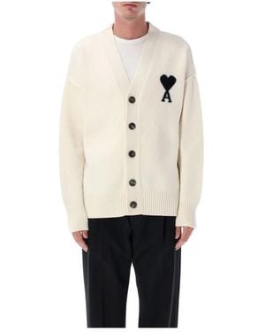 Ami Paris Cardigans - Neutro