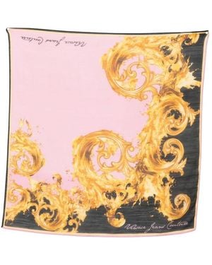 Versace Jeans Couture Silk Scarves - Metallic