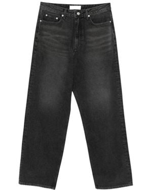 DUNST Straight Jeans - Gris