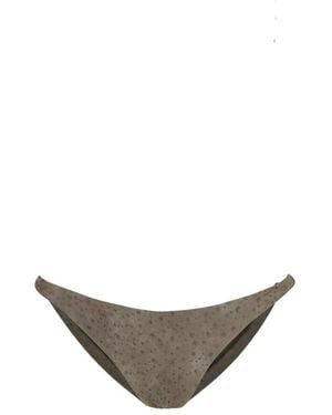 Cortana Bikini Culotte - Metallic
