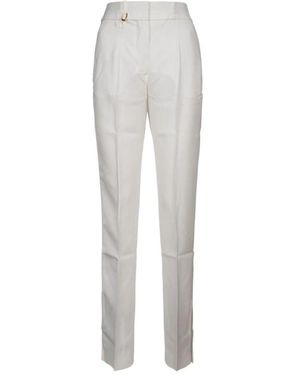 Jacquemus Broeken ,Wit ,Le Pantalon Tibau - Grijs
