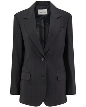 Tonywack Einknopf-Blazer - Schwarz