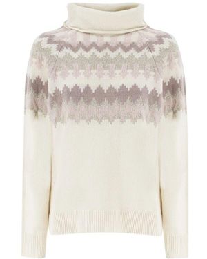 Panicale Turtlenecks - White
