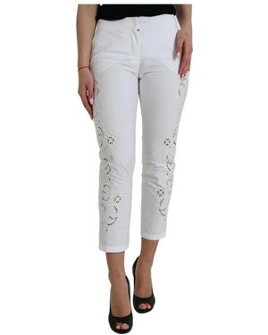 Dolce & Gabbana Cropped Trousers - Grey