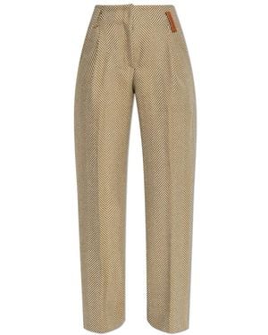 Forte Forte Straight Trousers - Neutre