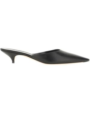 The Row Heeled Mules - Nero