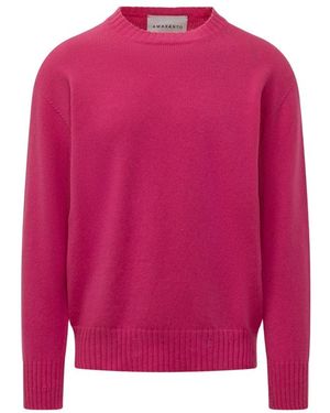 Amaranto Round-Neck Knitwear - Rose