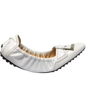 Tod's Ballerinas - Blanco