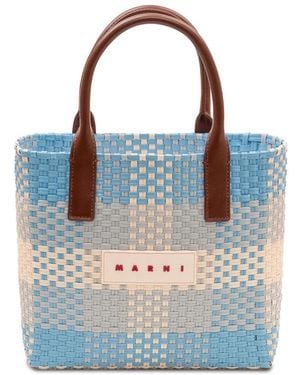 Marni Tote Bags - Blue