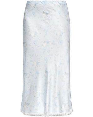 LoveShackFancy Midi Skirts - Blu