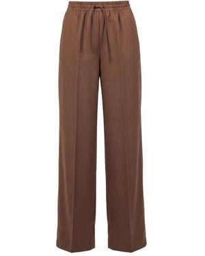 Ottod'Ame Wide Trousers - Brown
