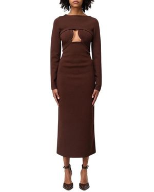 Cult Gaia Knitted Dresses - Rosso