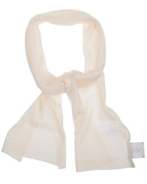 Eleventy Silky Scarves - Blanco