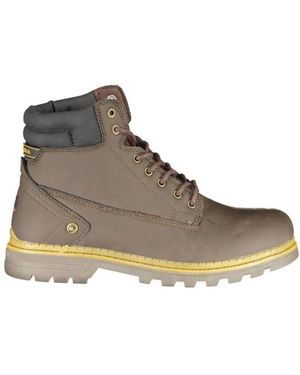 Carrera Lace-Up Boots - Gris