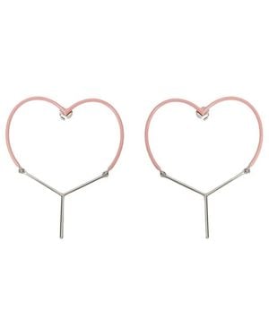 Y. Project Earrings - Metálico