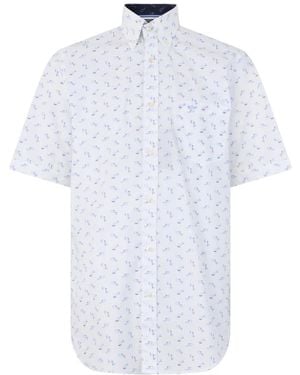 Paul & Shark Short Sleeve Shirts - White