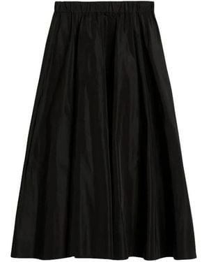 Aspesi Midi Skirts - Negro