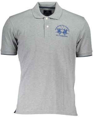 La Martina Polo Shirts - Grey