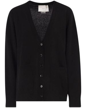 Vanisé Gebreid Vest - Zwart