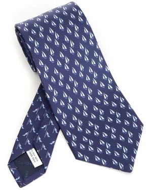 Ferragamo Ties - Blu