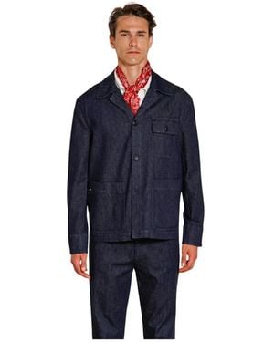 Mason's Denim Jackets - Blue