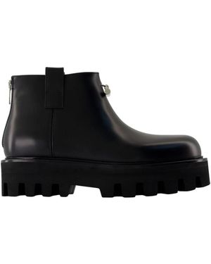 McQueen Ankle Boots - Black