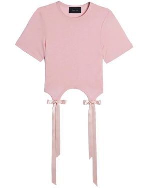 Simone Rocha T-Shirts - Rose