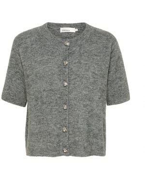 Karen By Simonsen Cardigans - Gris