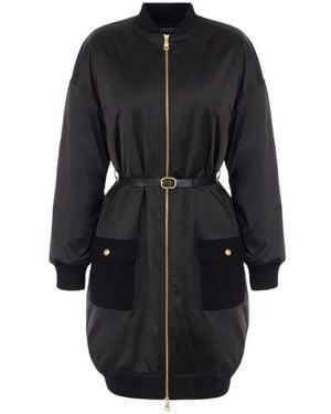 Elisabetta Franchi Parkas - Black