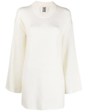 By Malene Birger Round-Neck Knitwear - Blanc