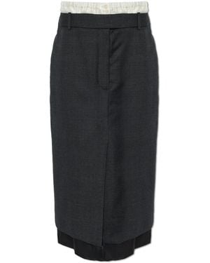 Rohe Midi Skirts - Negro