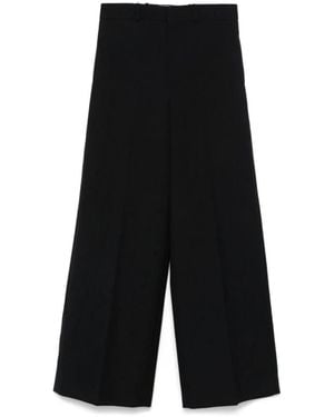 Carven Wide Trousers - Black